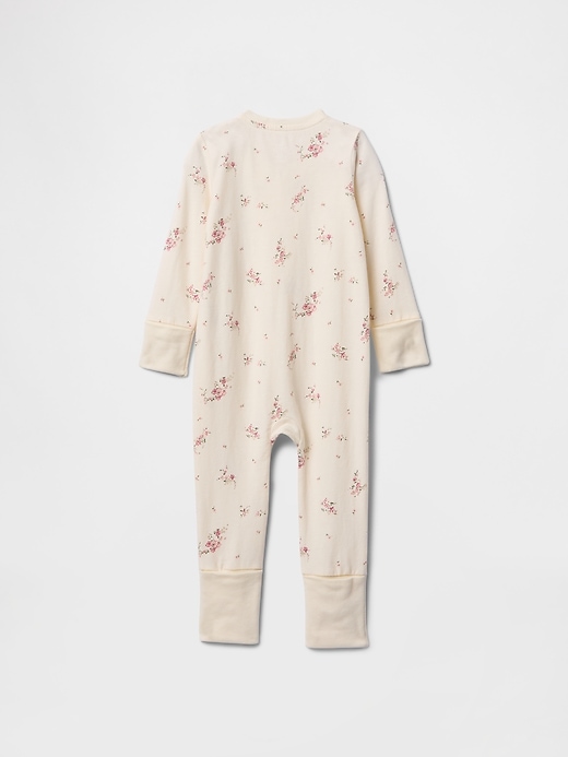 Image number 2 showing, Baby Organic Cotton Convertible One-Piece