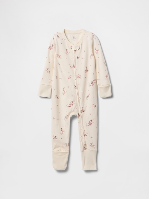 Image number 3 showing, Baby Organic Cotton Convertible One-Piece