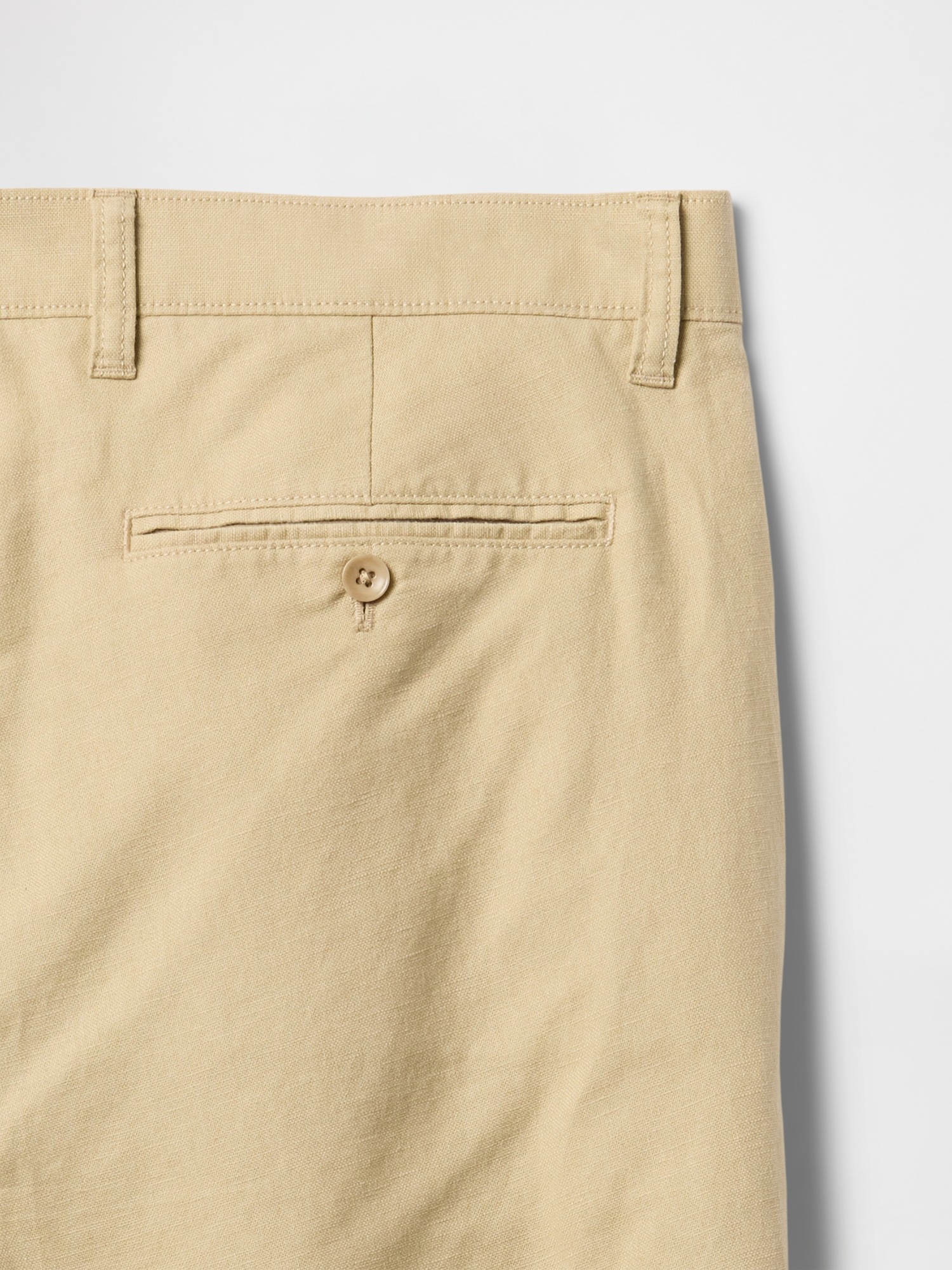 Мужские брюки Gap Linen-Cotton Khakis — фото 5