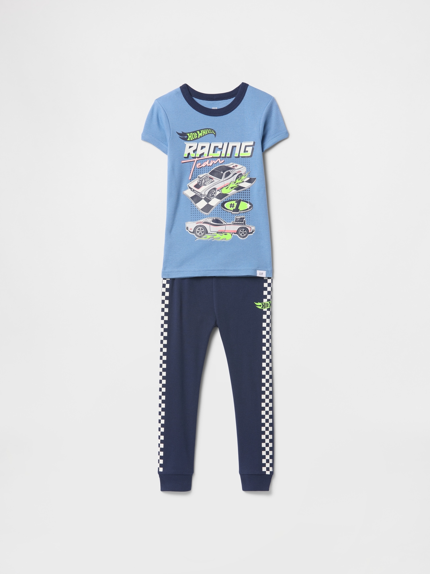 Baby & Toddler Organic Brushed Cotton Hot Wheels PJ Set