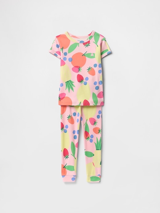 Image number 1 showing, Baby & Toddler Organic Brushed Cotton PJ Set