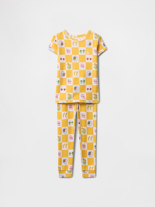 Image number 1 showing, Baby & Toddler Organic Brushed Cotton PJ Set