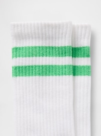 View large product image 4 of 10. Athletic Crew Socks