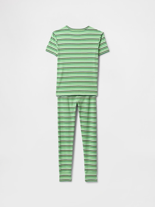 Image number 2 showing, Kids Organic Brushed Cotton PJ Set