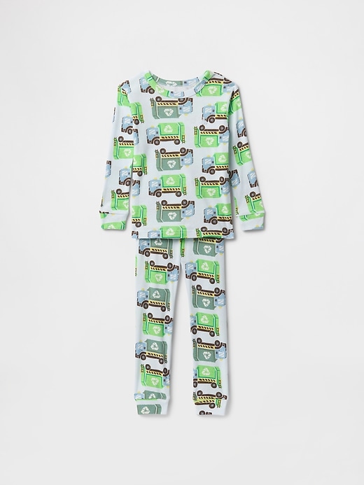 Image number 1 showing, Baby & Toddler Organic Brushed Cotton PJ Set