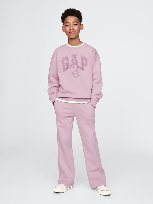Image number 2 showing, Gap × Disney Kids VintageSoft Logo Sweatpants