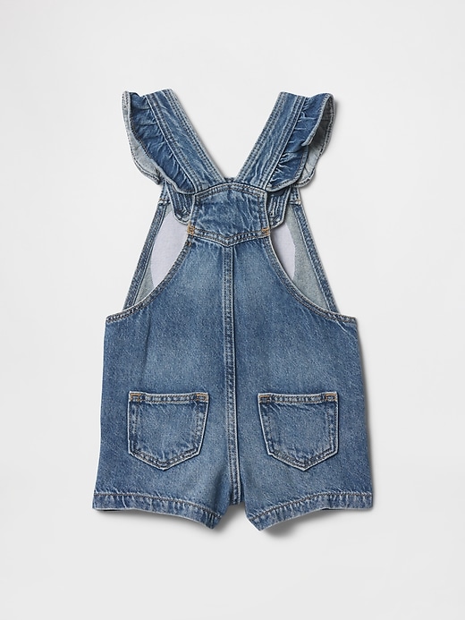 Image number 2 showing, Gap × Disney Baby & Toddler Denim Shortalls