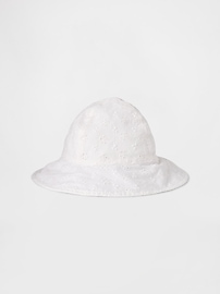 View large product image 1 of 1. Baby Eyelet Sun Hat