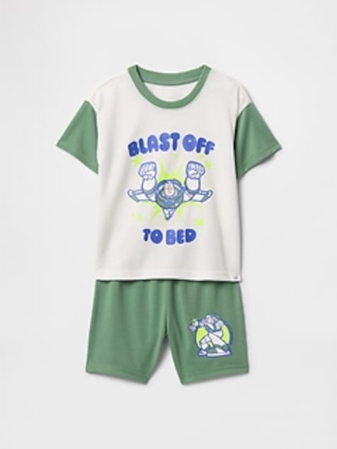 Baby & Toddler Pixar Recycled PJ Short Set