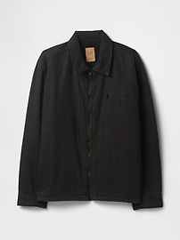 Sherpa-Lined Shirt Jacket