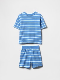 Baby & Toddler Textured Stripe Outfit Set