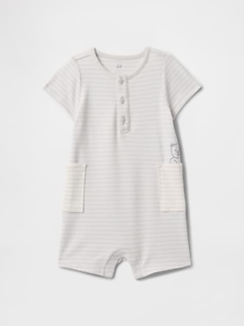 Baby Supima® Pocket Shorty One-Piece