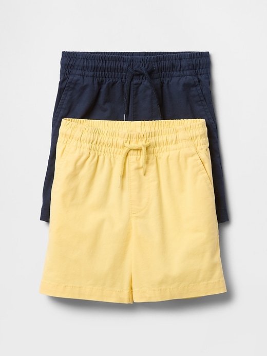 Image number 1 showing, Baby & Toddler Pull-On Shorts (2-Pack)