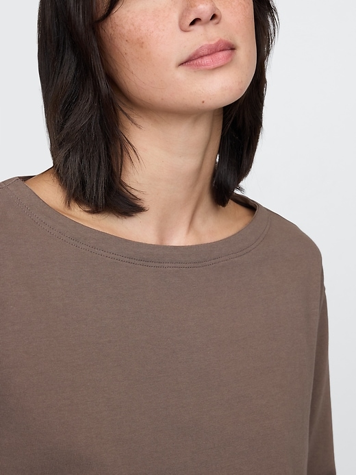 Image number 4 showing, Organic Cotton VintageSoft Heavyweight T-Shirt