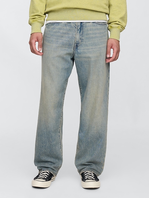 Image number 3 showing, UltraSoft Baggy Jeans