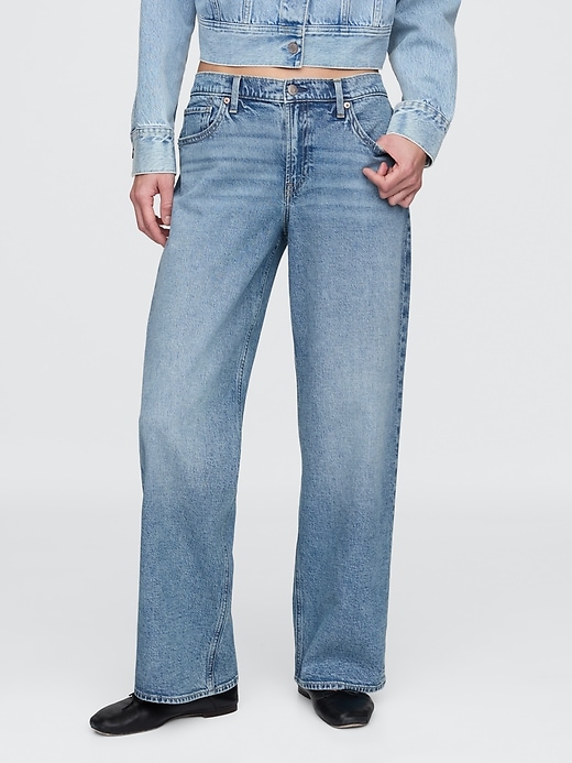 Image number 2 showing, Low Rise '90s Loose Jeans