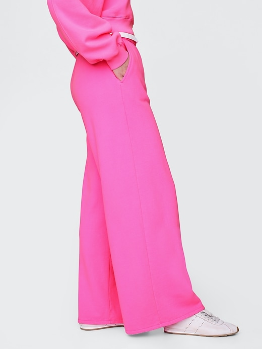 Image number 3 showing, VintageSoft Baggy Wide-Leg Sweatpants