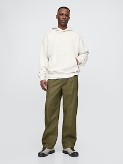 Twill Parachute Baggy Pants