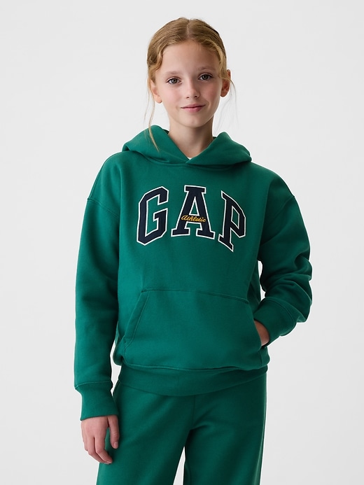 Image number 5 showing, Kids VintageSoft Athletic Logo Hoodie