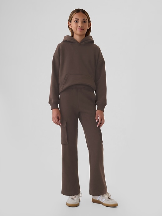 Image number 4 showing, Kids VintageSoft Relaxed Cargo Sweatpants
