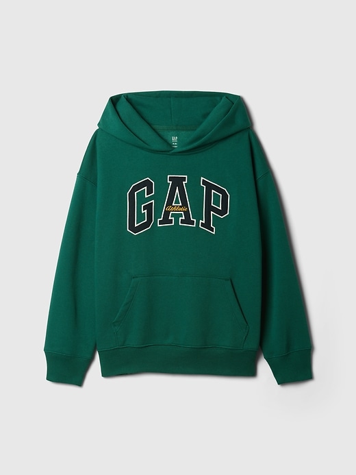 Image number 1 showing, Kids VintageSoft Athletic Logo Hoodie