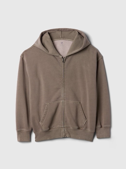 Image number 1 showing, Kids VintageSoft Zip Hoodie