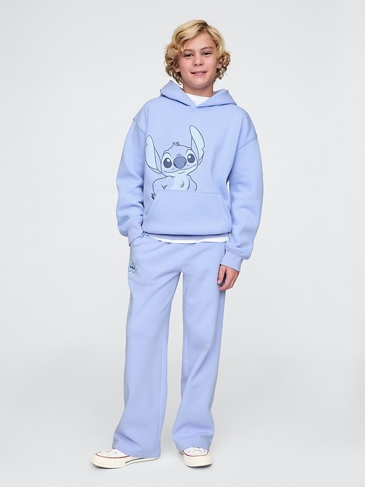 Image number 2 showing, Gap × Disney Kids VintageSoft Logo Sweatpants
