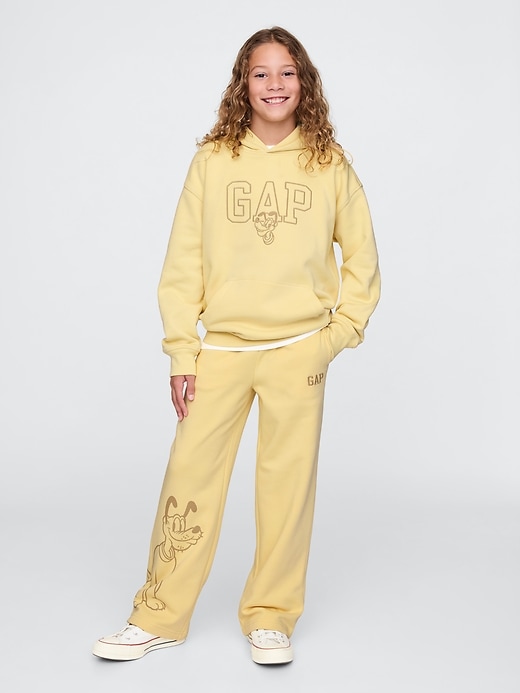 Image number 2 showing, Gap × Disney Kids VintageSoft Logo Sweatpants