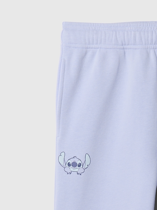 Image number 6 showing, Gap × Disney Kids VintageSoft Logo Sweatpants