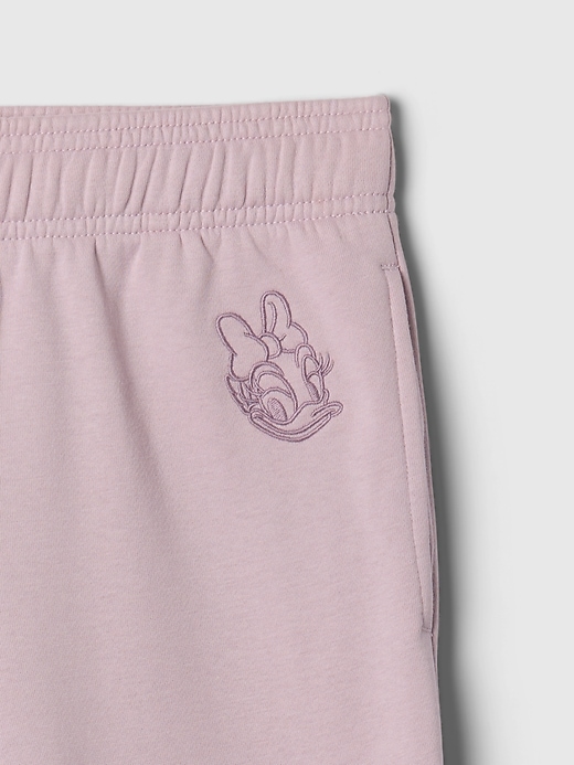 Image number 6 showing, Gap × Disney Kids VintageSoft Logo Sweatpants