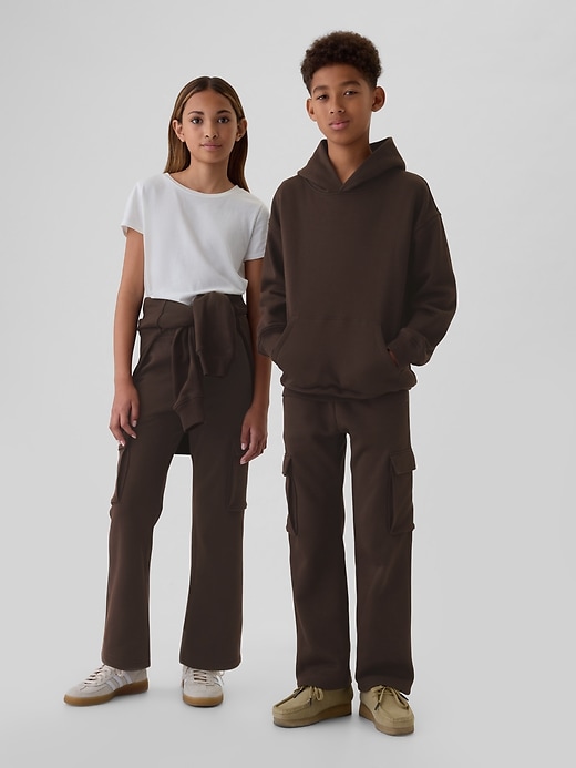 Image number 2 showing, Kids VintageSoft Relaxed Cargo Sweatpants