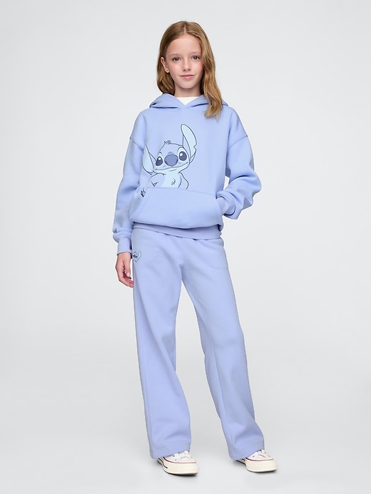 Image number 5 showing, Gap × Disney Kids VintageSoft Logo Sweatpants