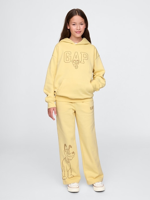 Image number 5 showing, Gap × Disney Kids VintageSoft Logo Sweatpants