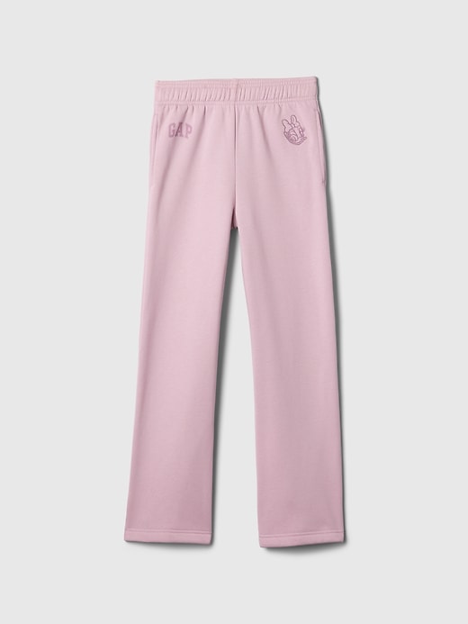 Image number 1 showing, Gap × Disney Kids VintageSoft Logo Sweatpants