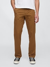 gap slim stretch khakis