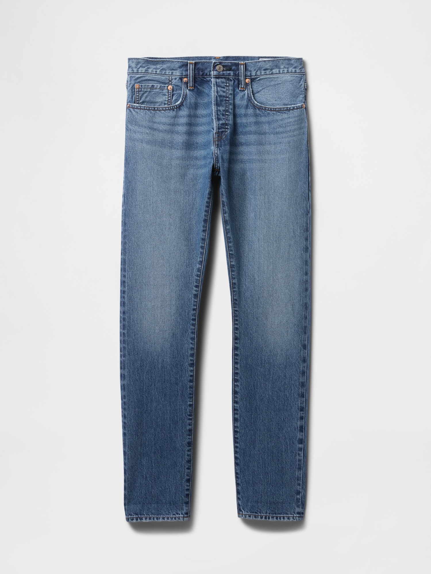 Мужские джинсы Gap Slim Selvedge Jeans — фото 4