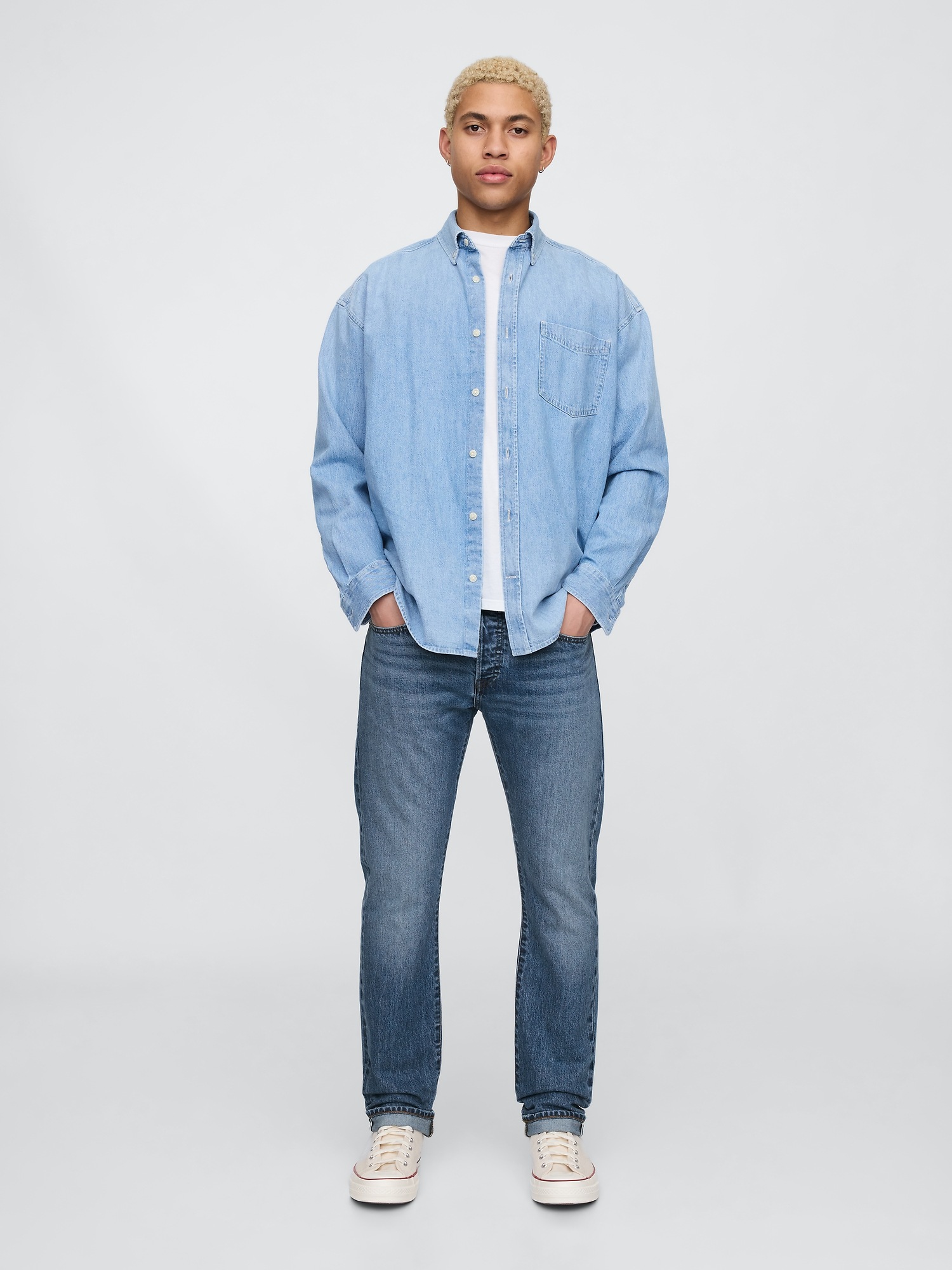 Мужские джинсы Gap Slim Selvedge Jeans