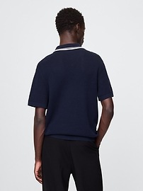 Johnny-Collar Sweater