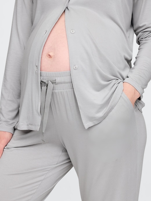 Image number 4 showing, Maternity Modal Sleep Pant