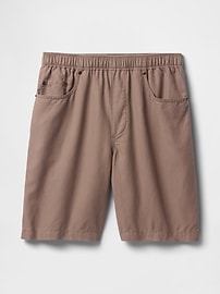 Linen-Cotton Easy Shorts