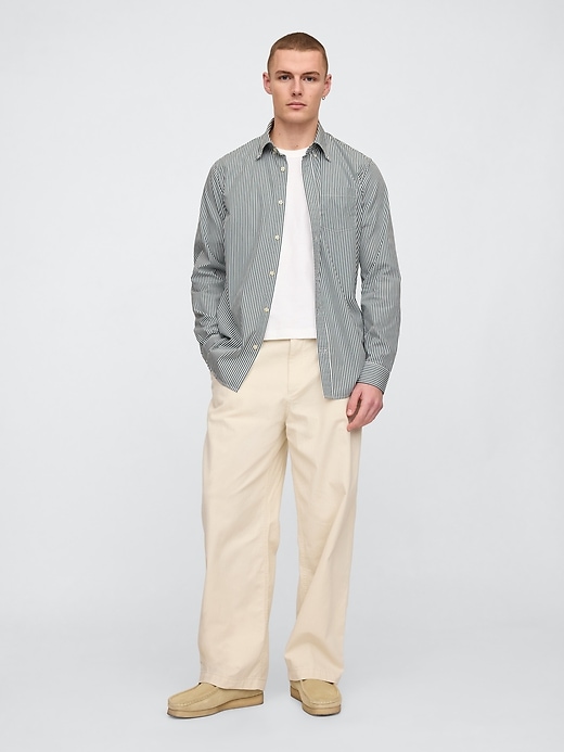 Image number 2 showing, Organic Cotton Poplin Classic Shirt