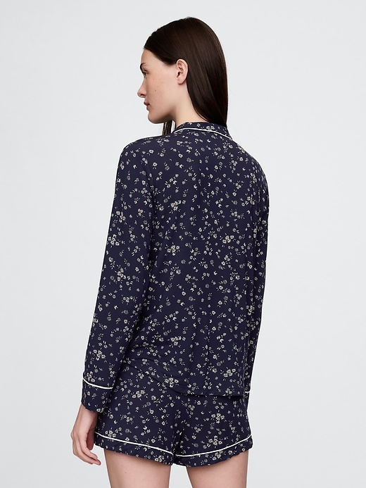 Image number 3 showing, Modal Pajama Shirt