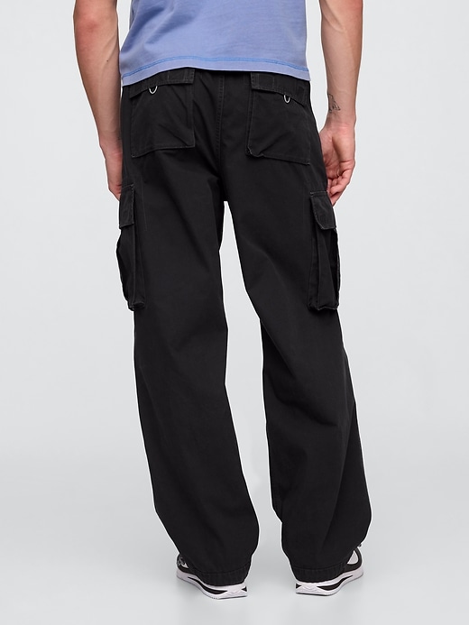 Image number 3 showing, Cargo Parachute Pants