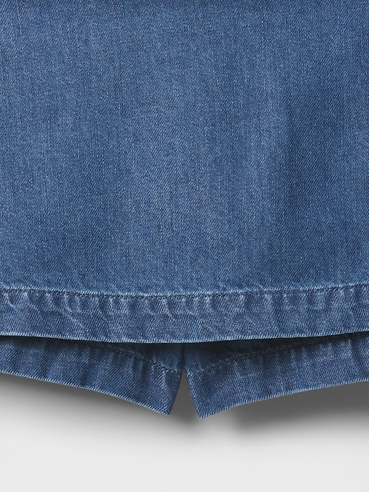 Image number 4 showing, UltraSoft Denim Mini Skort