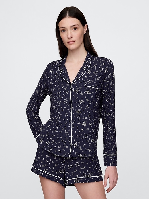 Image number 1 showing, Modal Pajama Shirt