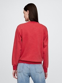 VintageSoft Gap Logo Tunic Sweatshirt