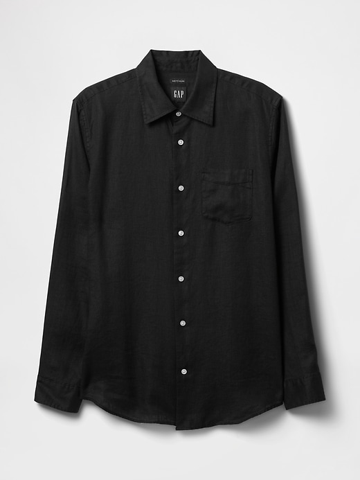 Image number 5 showing, 100% Linen Classic Shirt
