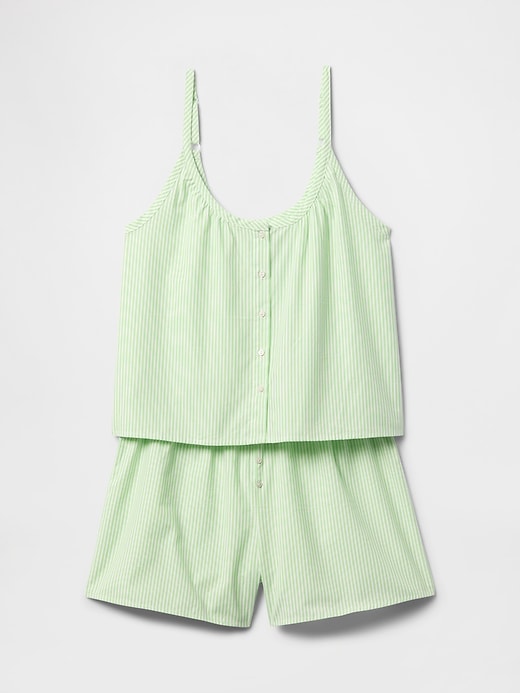 Image number 3 showing, Poplin PJ Short Set