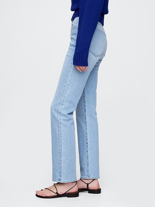 Image number 3 showing, High Rise '90s Straight Jeans