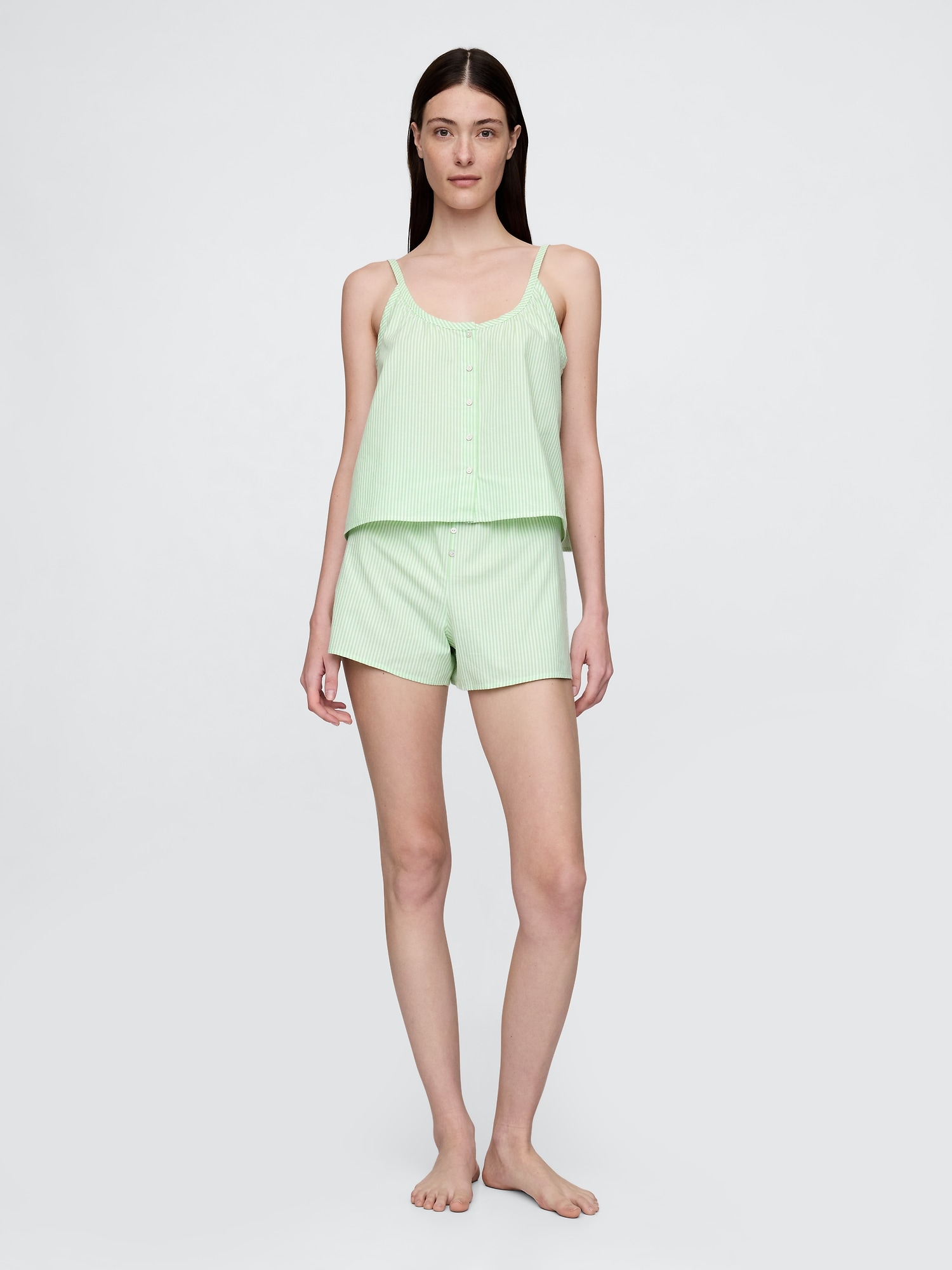 Poplin PJ Short Set